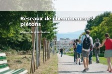 Manuel de planification «Réseaux de cheminements piétons» (couverture française)