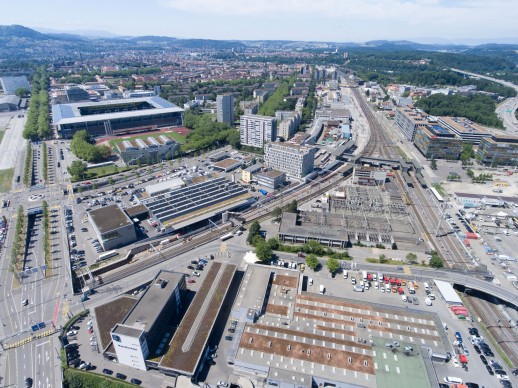 Wankdorf – Entwicklungsschwerpunkt der Stadt Bern für Siedlung und Verkehr (Foto: Metron Themenheft 33)