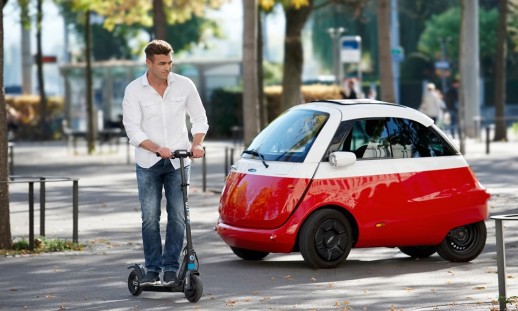 Vom E-Trottinett bis zum E-Microcar: Die Potenziale der elektrischen Leichtmobilität werden erforscht und waren Thema an der Schweizer Mobilitätsarena 2023 (Foto: Micro Mobility Systems)