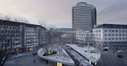 Das Migros-Hochhaus am Limmatplatz in Zürich (Bild: MGB)