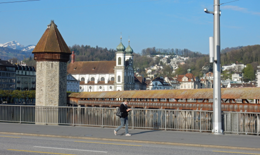 Nuovo punto di conteggio permanente a Lucerna (foto: Daniel Sauter)