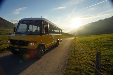 En route dans la nouvelle région Val-de-Charmey (Source: Bus alpin)