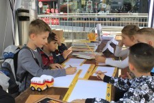 Journée de la mobilité Grenchen 2015: concours de peinture « Mon chemin d’école » (photo: so!mobil)