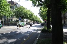 LED-Anzeigetafeln in Basel, um im Umfeld von Schulen temporär Tempo 30 anzuzeigen (Foto: Kanton Basel-Stadt, Quelle: Flâneur d'Or) 