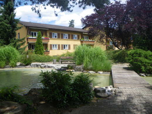 Die idyllisch angelegte Siedlung Klosterbrühl in Wettingen (Foto: MIWO)