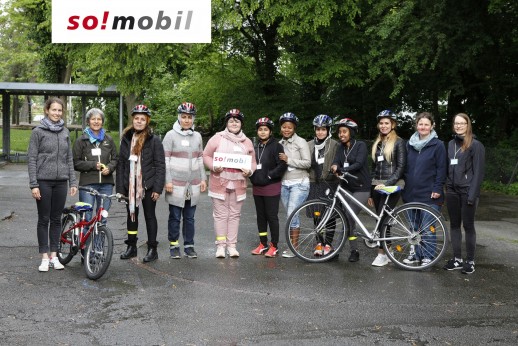 Velofahrkurs für Frauen 2019 (Foto: so!mobil)