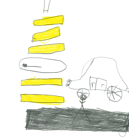 Dessin Chemin de l’école (image: so!mobil)