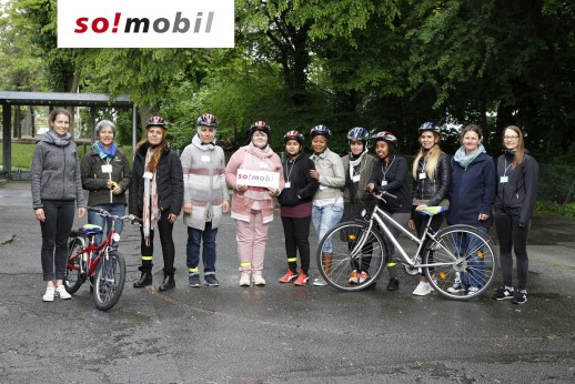 Cours de conduite à vélo pour femmes 2019 (photo : so!mobil)