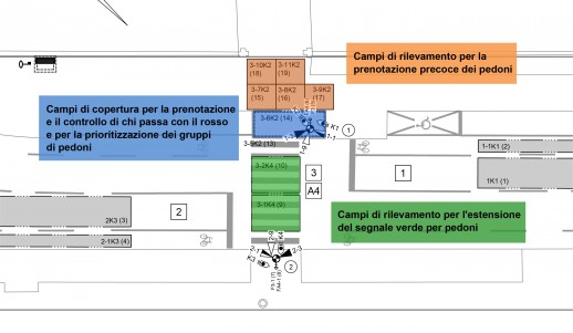 Campi di rilevamento per il test pilota (foto: Cantone di Basilea-Città)