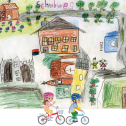 Enfants sur le vélo – Promotion du trafic cycliste pour les écoles