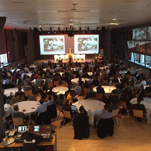 Salle comble au Congrès de la mobilité électrique (Source: Académie de la mobilité)