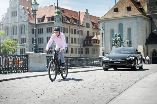 E-Bike-Fahren regt zum Umsteigen an (Quelle: myblueplanet)