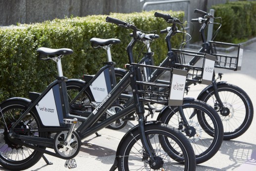 Le plus important système de vélos en libre-service de Suisse voit le jour à Berne (Photo: PubliBike SA)