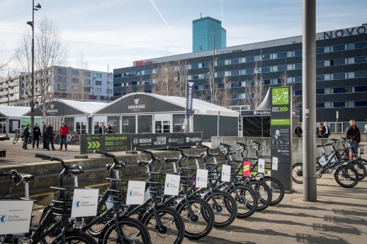 Lancierung des Veloverleihsystems „Züri Velo“ im Rahmen des Urban Bike Festivals (Bild: PubliBike)