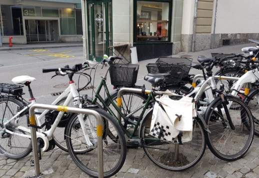 Le vélo électrique prend ses quartiers à Lausanne (Photo: UNIL)