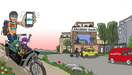 smart!mobil est l'un des sept projets gagnants du Smart City Innovation Challenge (Illustration : Claude Salafia) 