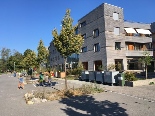 Habitat sans voitures à Ostermundigen/Berne (Photo: Daniel Baehler)