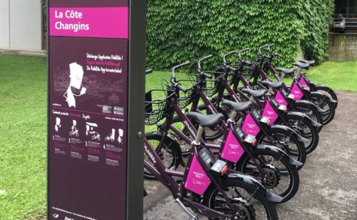 Bis 2021 soll das PubliBike-Netz in der Région de Nyon auf 50 Stationen mit insgesamt 300 Velos ausgebaut werden (Foto: Région de Nyon)