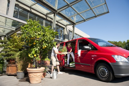 Utiliser des voitures au lieu d'en posséder - une tendance qui protège également le climat, comme le montre une étude récente. (Photo : Mobility)