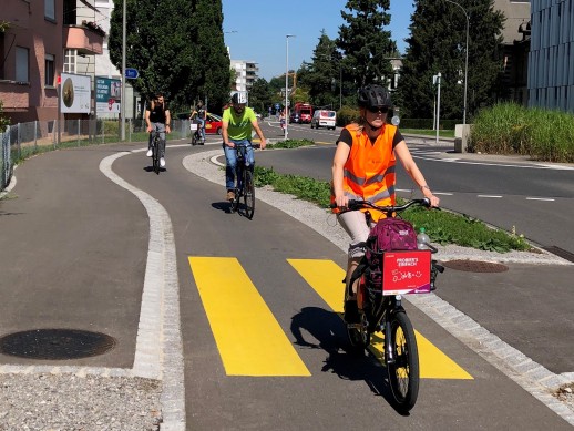 Les mobilités actives seront étudiées dans un nouvel observatoire universitaire (Photo: Patrick Rérat, UNIL)