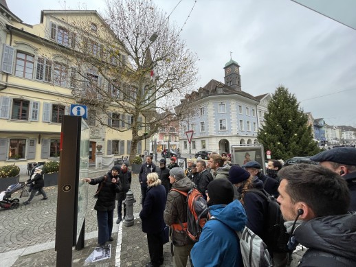 Walkshop anlässlich der Fachtagung von Fussverkehr Schweiz (Foto: Fussverkehr Schweiz)