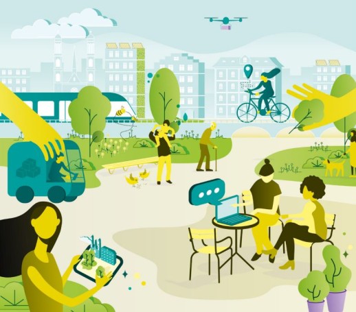 Die Stadt Zürich führte 2021 einen Mitwirkungsprozess zu Mobilität und Stadträumen (Illustration: Stadt Zürich)