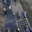 Des pistes cyclables deviennent productrices d’électricité