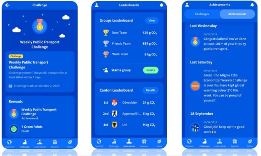 Tracciare, confrontare e migliorare l'impronta climatica della propria mobilità con l'app Swiss Climate Challenge