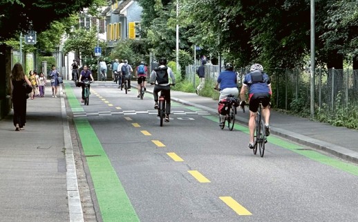 Manuel « Voies express cyclables » : aider les autorités à planifier des liaisons premium (photo : OFROU)
