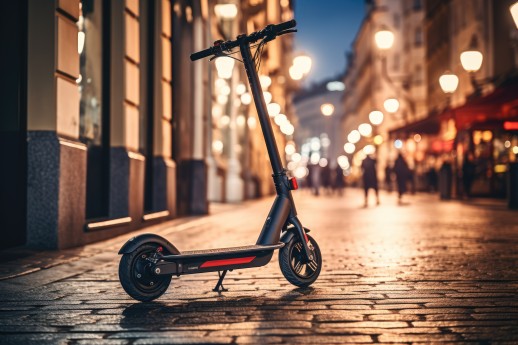 Un'infrastruttura ciclabile attraente e sicura va a vantaggio anche dei monopattini elettrici(Foto: vecteezy.com)
