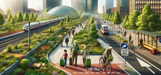 Dare forma alla transizione della mobilità: Un nuovo quadro di riferimento mostra come la comunicazione possa accompagnare i cambiamenti comportamentali (Illustrazione: Lots*)
