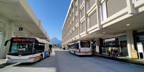 Dank Check-in-Ticket für CHF 5.- unlimitiert im Urner Talboden fahren (Foto: Trafiko AG)