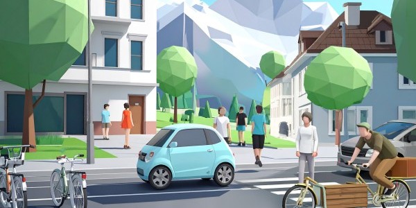Die Eigenschaften von LEVs sind sehr unterschiedlich - sie reichen vom 25 km/h schnellen E-Bike bis zum 90 km/h schnellen Microcar (Foto: DLR)