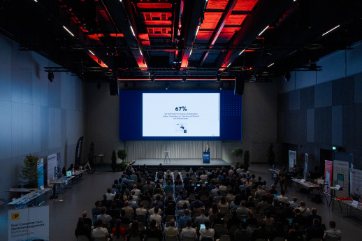 Das 1. Swiss Mobility Forum bot Vertretenden aus Wirtschaft, Politik und Verwaltung die Gelegenheit, sich über nachhaltige Mobilität in Unternehmen auszutauschen. (Foto: EnergieSchweiz)
